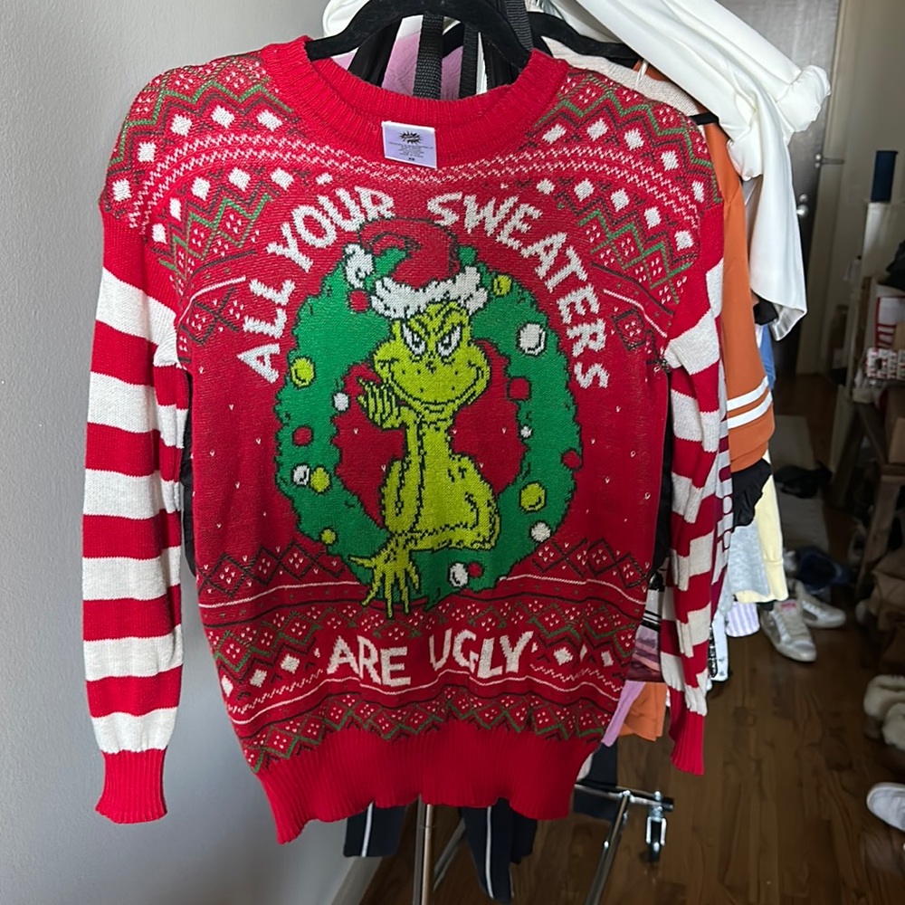 Grinch Christmas sweater